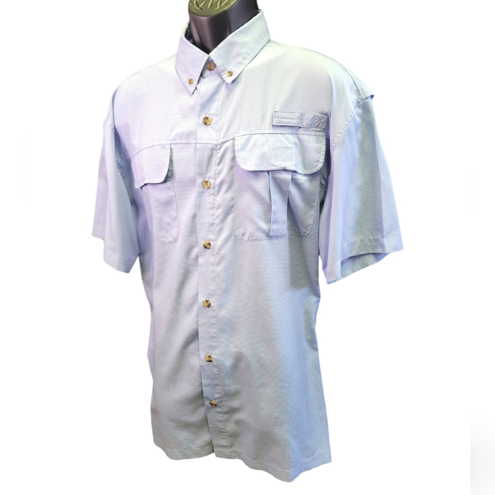 Berkley Short‎ Sleeve Fishing Shirt sz L